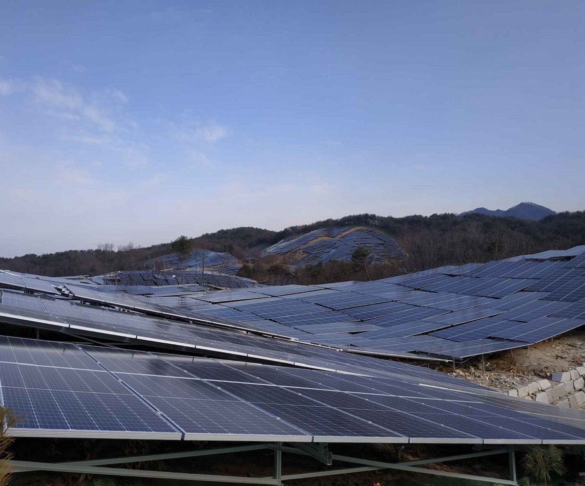 Montaje de aluminio y acero de tierra 14.5MW